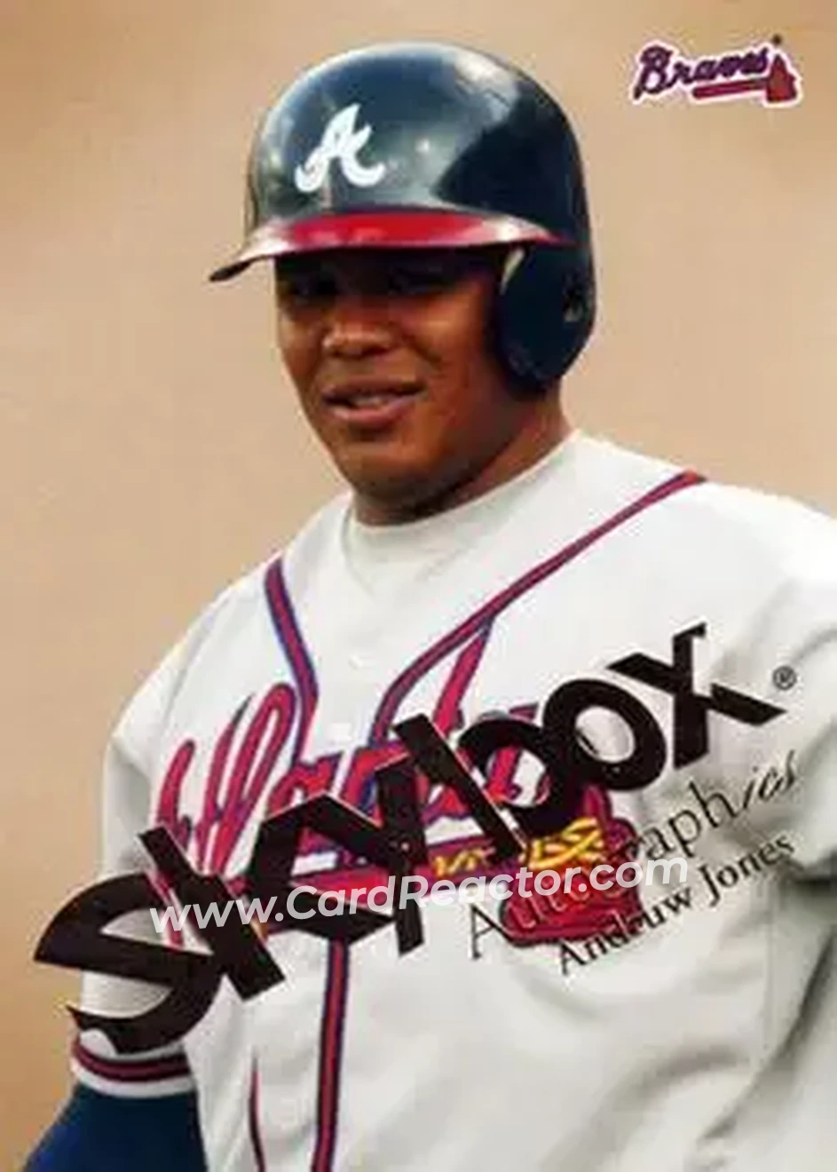 2004 SkyBox Autographics #65 - Andruw Jones - Atlanta Braves - Front