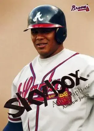 2004 SkyBox Autographics #65 - Andruw Jones - Atlanta Braves
