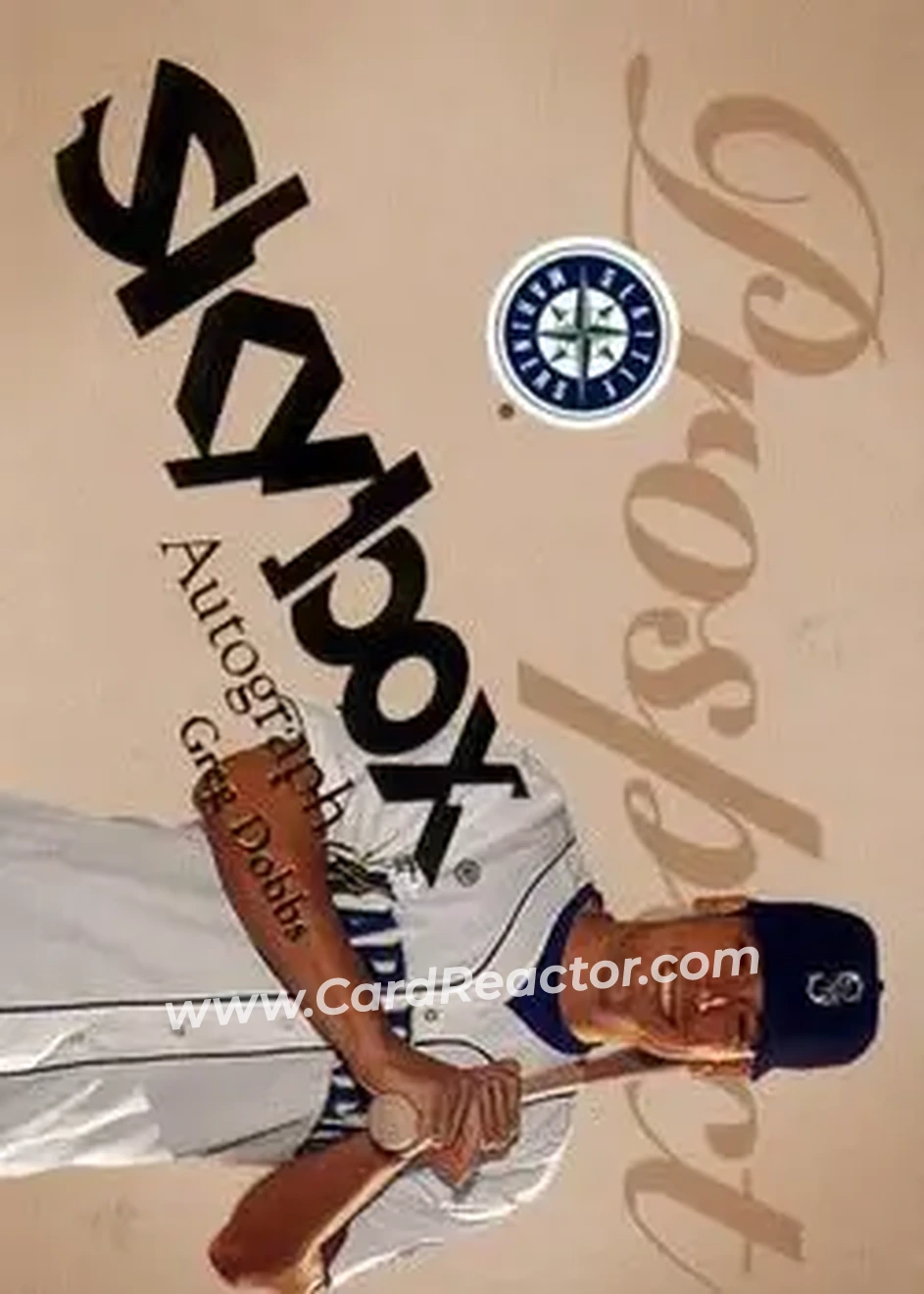 2004 SkyBox Autographics #69 - Greg Dobbs - Seattle Mariners - Front
