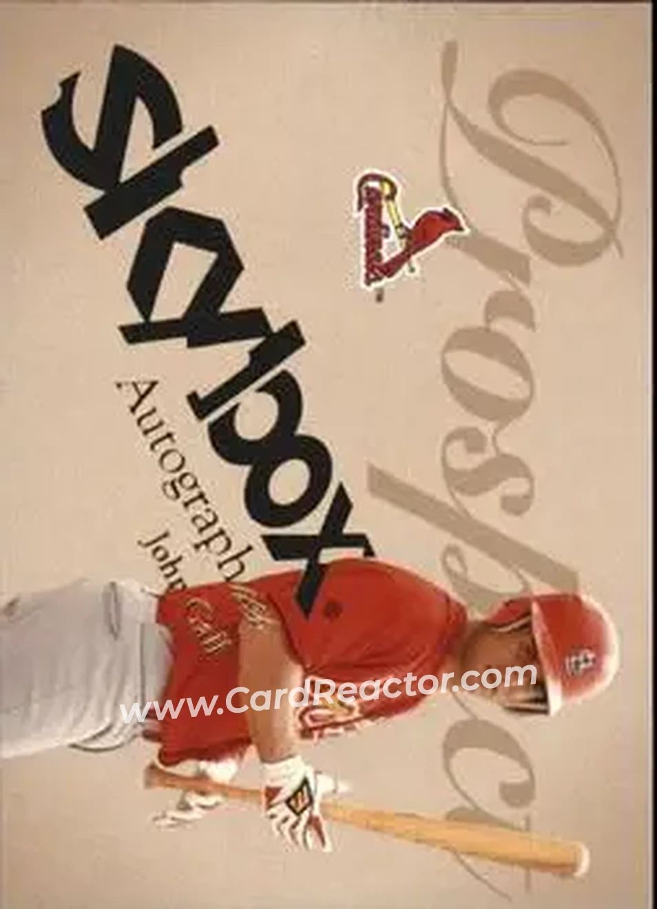 2004 SkyBox Autographics #70 - John Gall - St. Louis Cardinals - Front