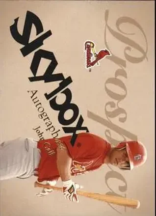 2004 SkyBox Autographics #70 - John Gall - St. Louis Cardinals