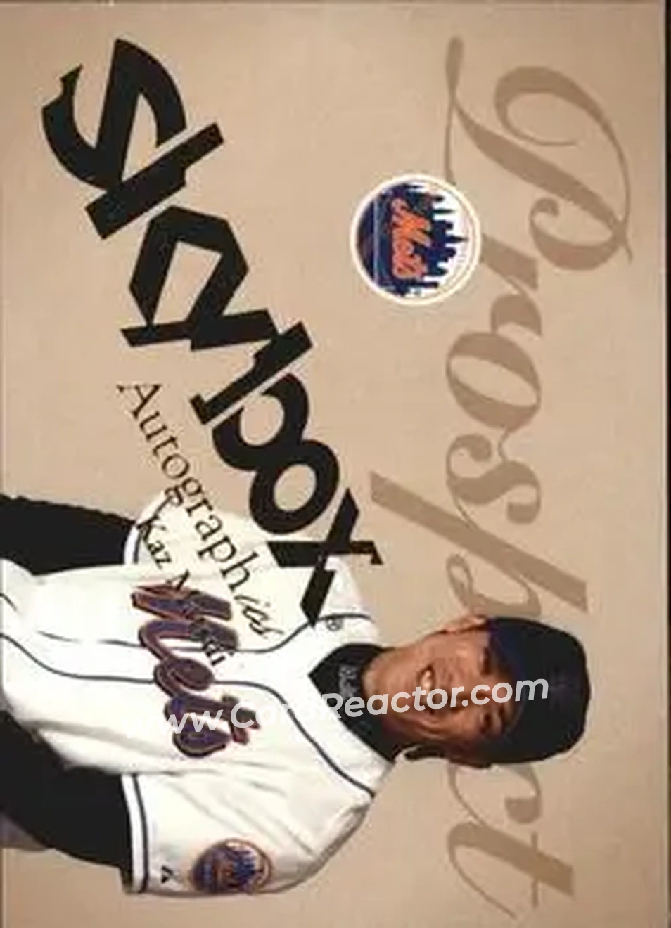 2004 SkyBox Autographics #71 - Kazuo Matsui - New York Mets - Front