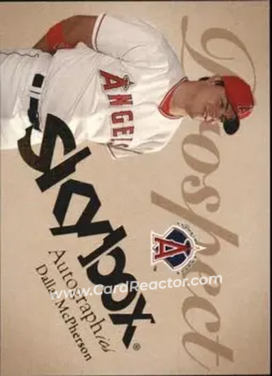 2004 SkyBox Autographics #72 - Dallas McPherson - Anaheim Angels - Front
