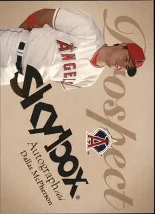 2004 SkyBox Autographics #72 - Dallas McPherson - Anaheim Angels