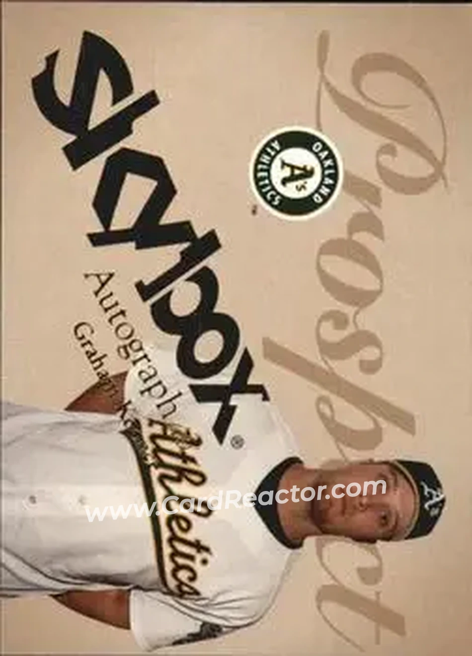 2004 SkyBox Autographics #79 - Graham Koonce - Oakland Athletics - Front 2004 SkyBox Autographics #79 - Graham Koonce - Oakland Athletics - Front