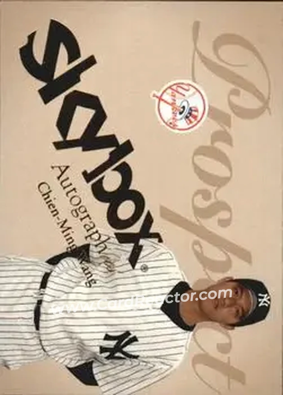 2004 SkyBox Autographics #80 - Chien-Ming Wang - New York Yankees - Front
