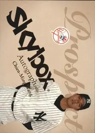 2004 SkyBox Autographics #80 - Chien-Ming Wang - New York Yankees