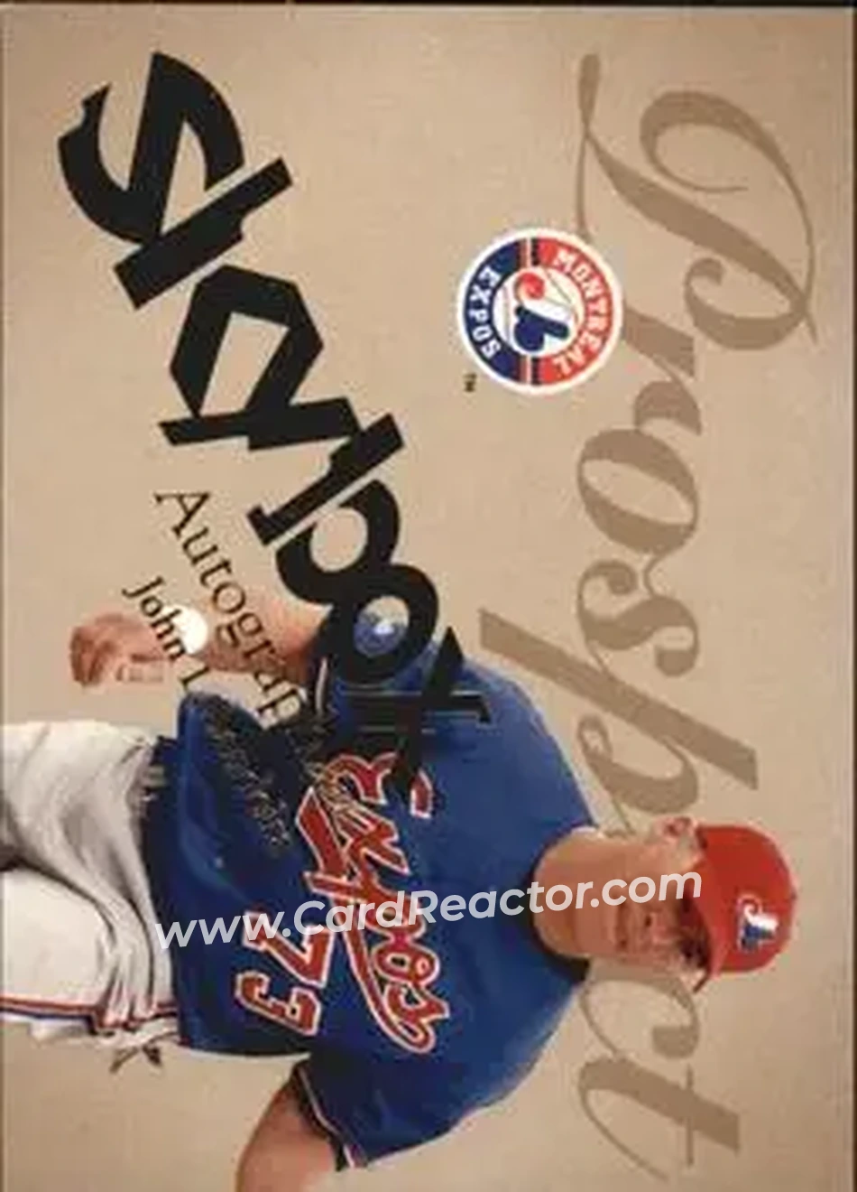 2004 SkyBox Autographics #81 - Josh Labandeira - Montreal Expos - Front 2004 SkyBox Autographics #81 - Josh Labandeira - Montreal Expos - Front