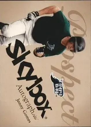 2004 SkyBox Autographics #82 - Jonny Gomes - Tampa Bay Devil Rays