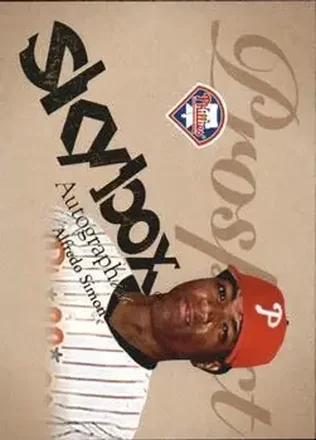 2004 SkyBox Autographics #84 Alfredo Simon