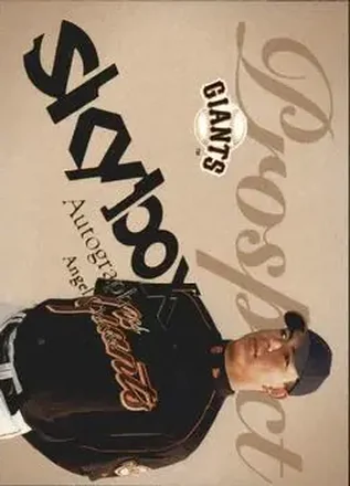 2004 SkyBox Autographics #87 Angel Chavez