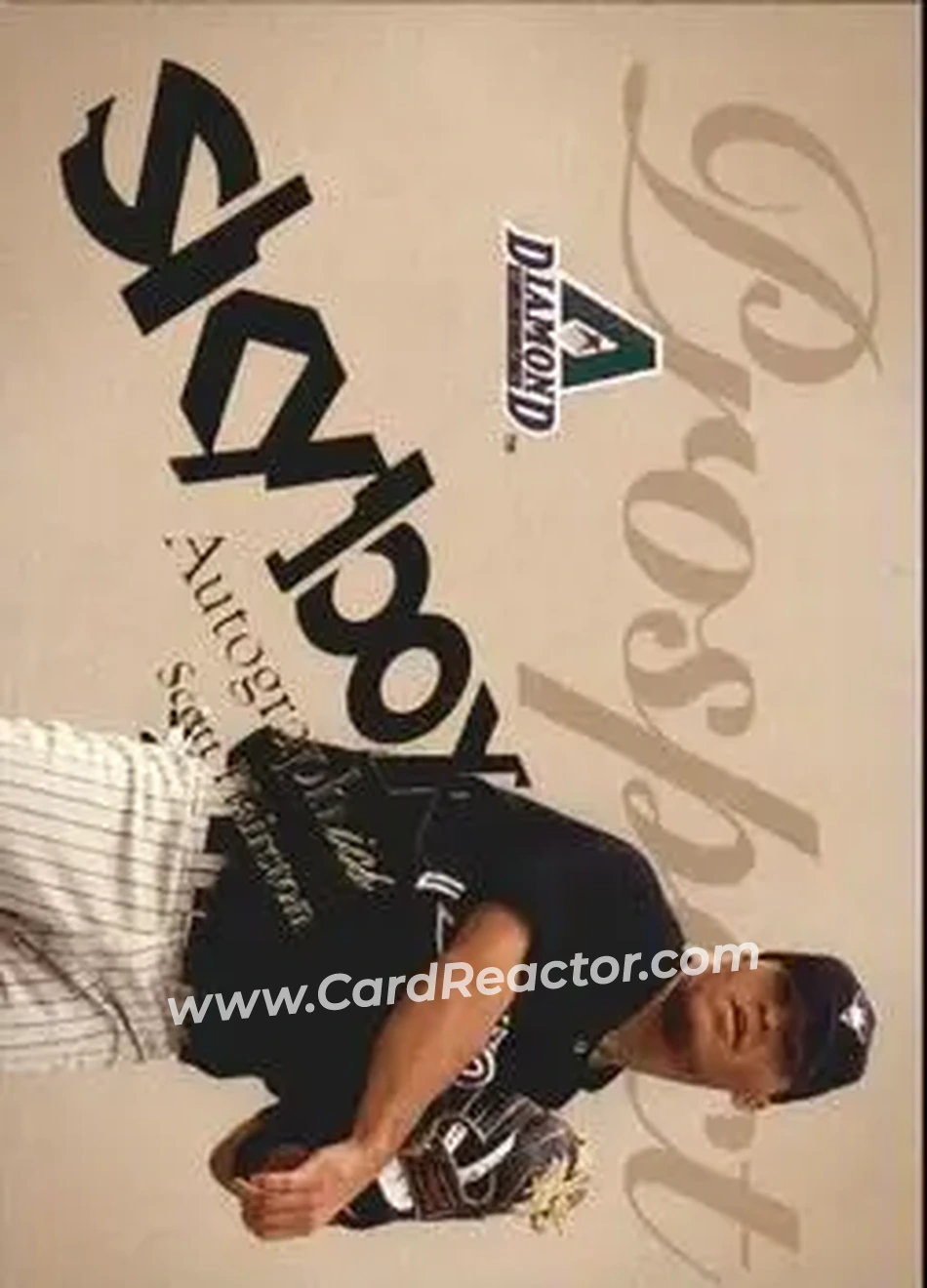 2004 SkyBox Autographics #90 - Scott Hairston - Arizona Diamondbacks - Front