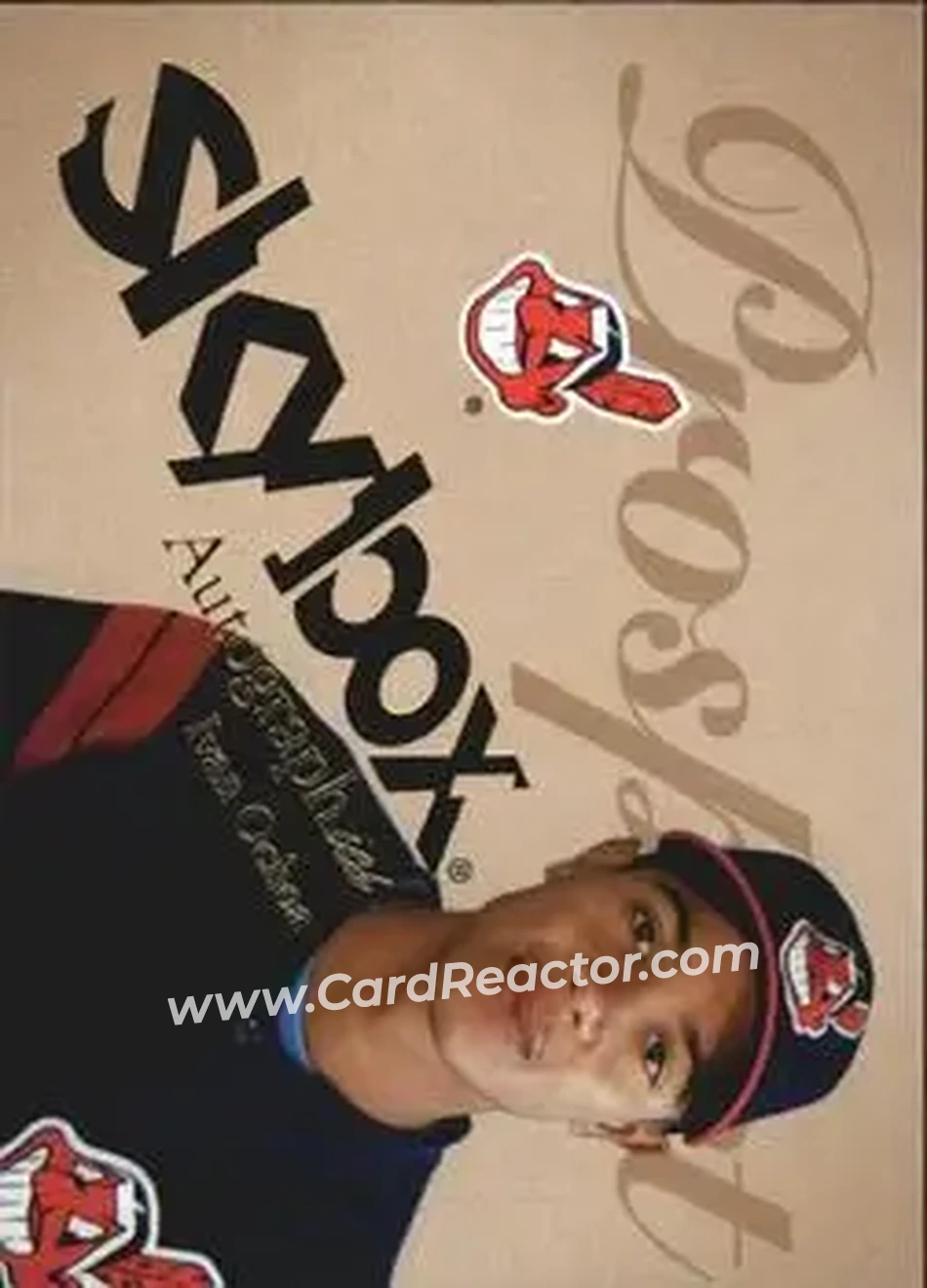 2004 SkyBox Autographics #93 - Ivan Ochoa - Cleveland Indians - Front 2004 SkyBox Autographics #93 - Ivan Ochoa - Cleveland Indians - Front