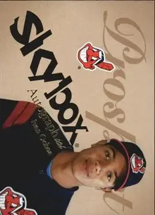 2004 SkyBox Autographics #93 - Ivan Ochoa - Cleveland Indians