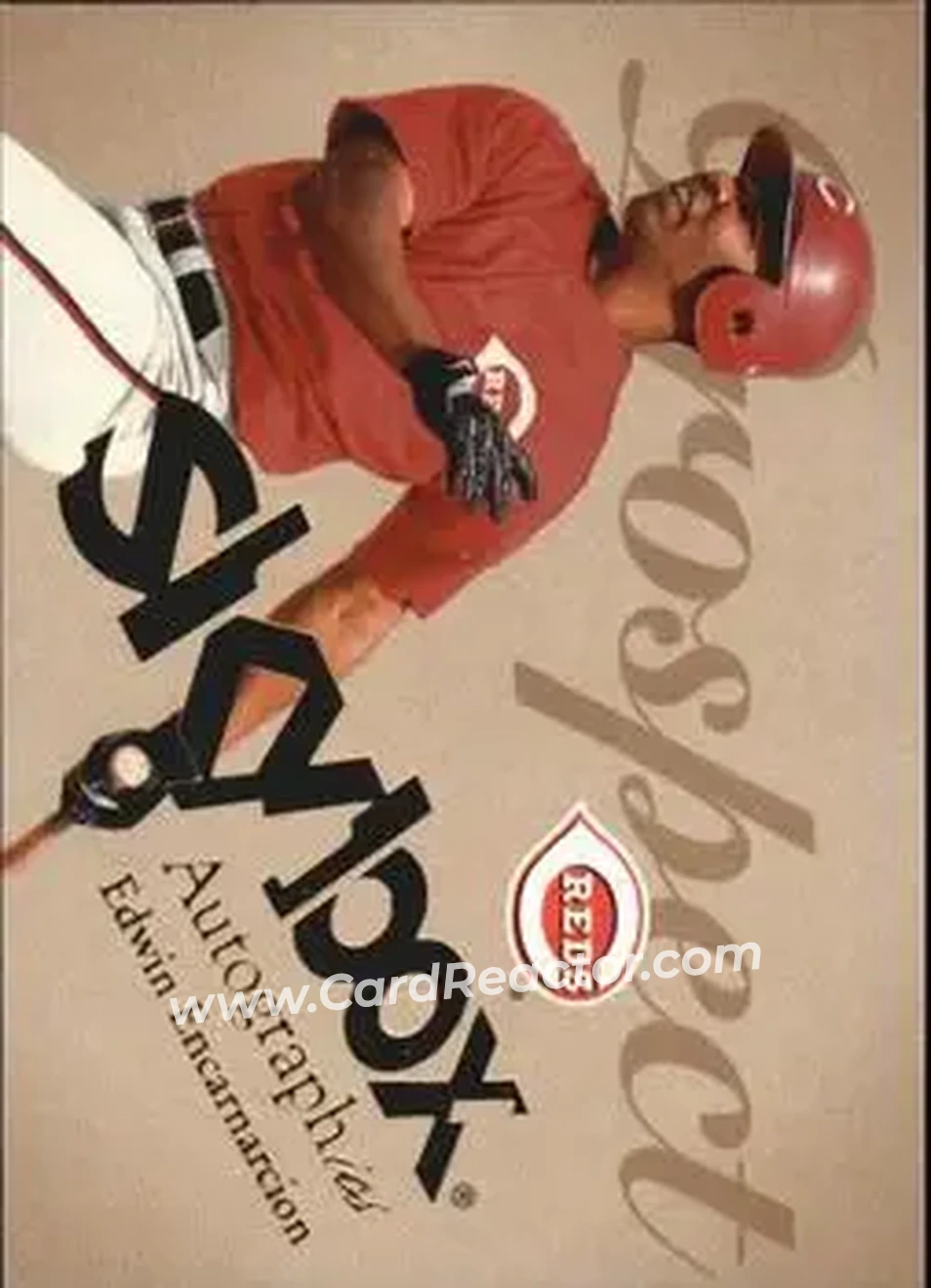 2004 SkyBox Autographics #94 - Edwin Encarnacion - Cincinnati Reds - Front 2004 SkyBox Autographics #94 - Edwin Encarnacion - Cincinnati Reds - Front