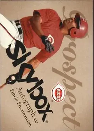 2004 SkyBox Autographics #94 - Edwin Encarnacion - Cincinnati Reds