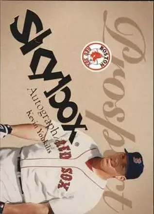 2004 SkyBox Autographics #96 - Kevin Youkilis - Boston Red Sox