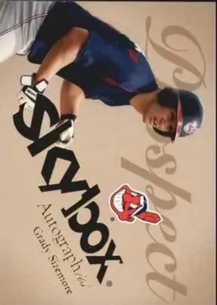 2004 SkyBox Autographics #97 - Grady Sizemore - Cleveland Indians