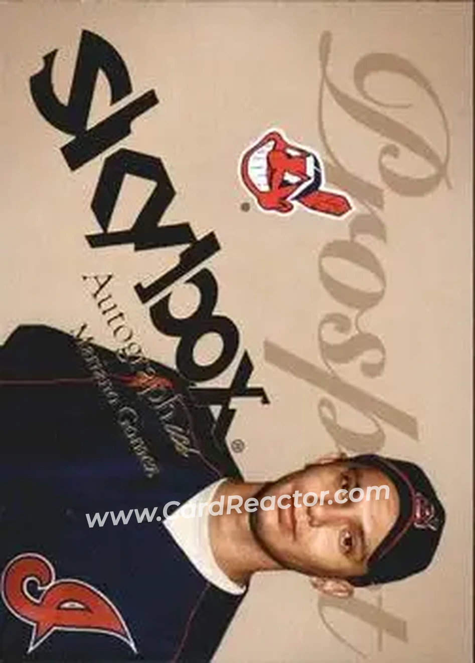2004 SkyBox Autographics #98 - Mariano Gomez - Cleveland Indians - Front 2004 SkyBox Autographics #98 - Mariano Gomez - Cleveland Indians - Front