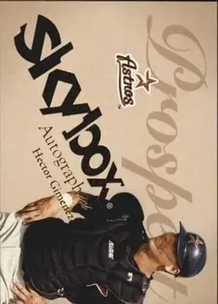 2004 SkyBox Autographics #99 - Hector Gimenez - Houston Astros