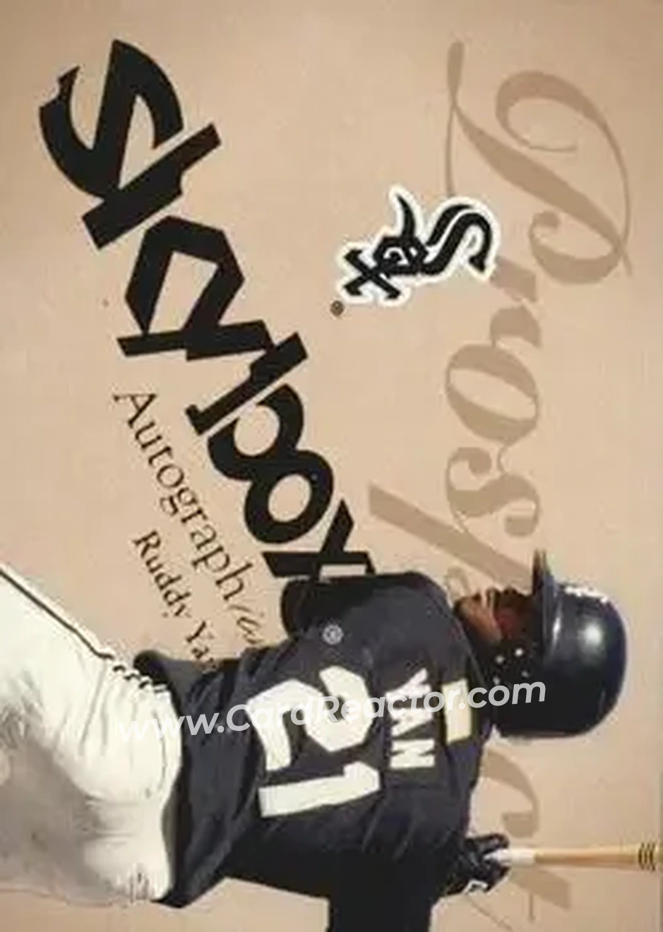 2004 SkyBox Autographics #100 - Ruddy Yan - Chicago White Sox - Front