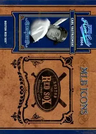 2004 Playoff Prime Cuts II - MLB Icons Century Silver #MLB-10 - Carl Yastrzemski - Boston Red Sox