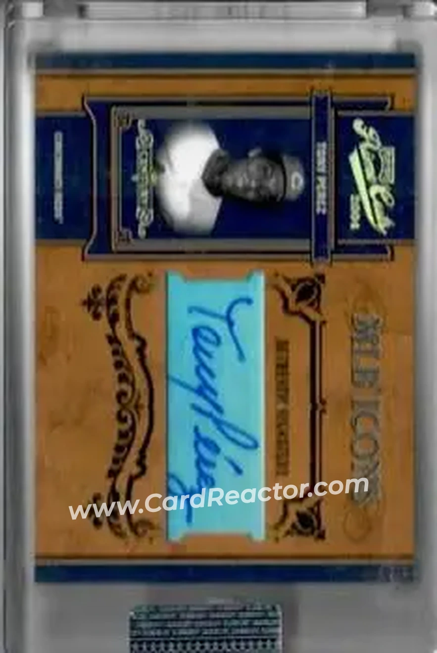 2004 Playoff Prime Cuts II - MLB Icons Signature Century Gold #MLB-34 - Tony Pérez - Cincinnati Reds - Front