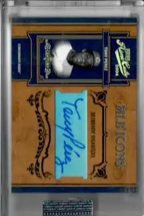 2004 Playoff Prime Cuts II - MLB Icons Signature Century Gold #MLB-34 - Tony Pérez - Cincinnati Reds