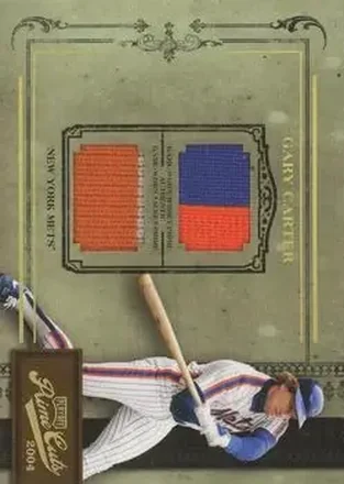 2004 Playoff Prime Cuts II - Material Combo Prime #95 - Gary Carter - New York Mets