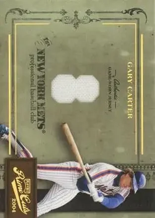 2004 Playoff Prime Cuts II - Material Number #95 - Gary Carter - New York Mets