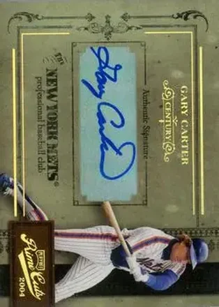 2004 Playoff Prime Cuts II - Signature Century Gold #95 - Gary Carter - New York Mets