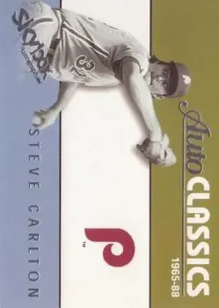 2004 SkyBox Autographics - Autoclassics #2 AC - Steve Carlton - Philadelphia Phillies