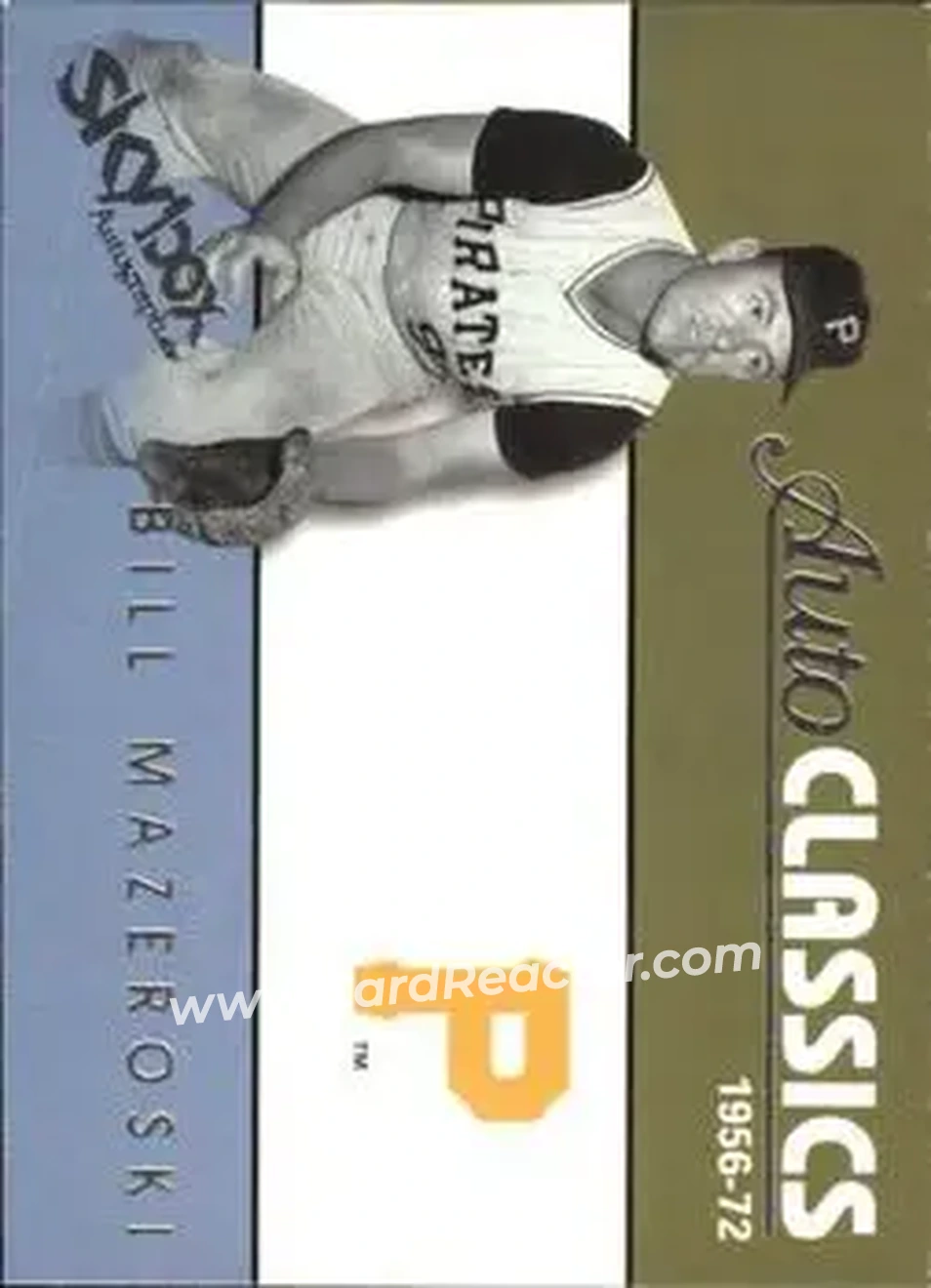 2004 SkyBox Autographics - Autoclassics #4 AC - Bill Mazeroski - Pittsburgh Pirates - Front