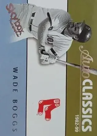2004 SkyBox Autographics - Autoclassics #8 AC - Wade Boggs - Boston Red Sox