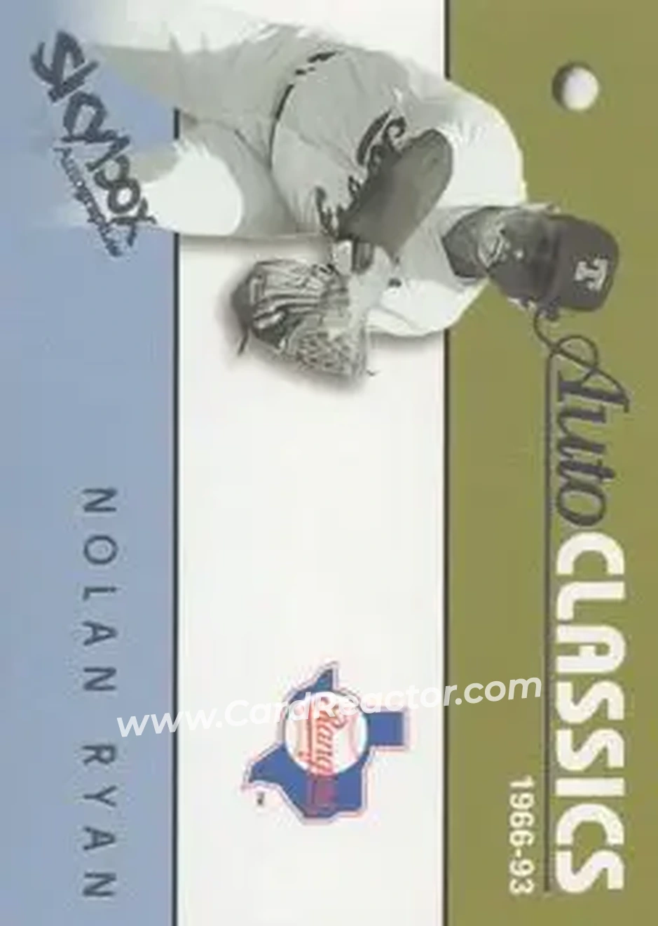 2004 SkyBox Autographics - Autoclassics #9 AC - Nolan Ryan - Texas Rangers - Front