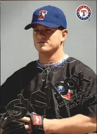2004 SkyBox Autographics - Insignia #20 - Hank Blalock - Texas Rangers