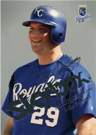 2004 SkyBox Autographics - Insignia #22 - Mike Sweeney - Kansas City Royals