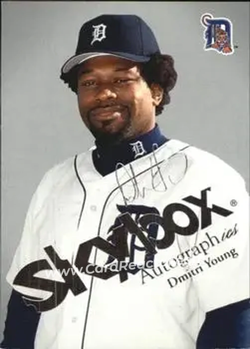 2004 SkyBox Autographics - Insignia #23 - Dmitri Young - Detroit Tigers - Front