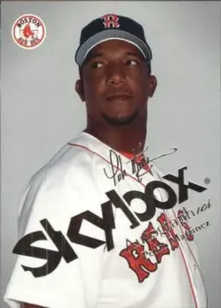 2004 SkyBox Autographics - Insignia #32 - Pedro Martinez - Boston Red Sox