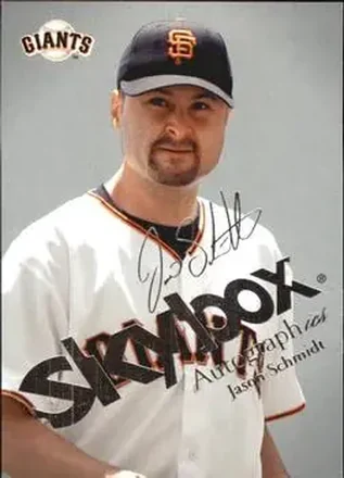 2004 SkyBox Autographics - Insignia #37 - Jason Schmidt - San Francisco Giants