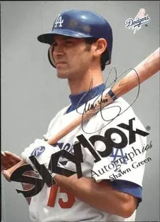 2004 SkyBox Autographics - Insignia #54 - Shawn Green - Los Angeles Dodgers