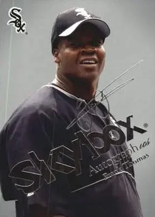 2004 SkyBox Autographics - Insignia #62 - Frank Thomas - Chicago White Sox