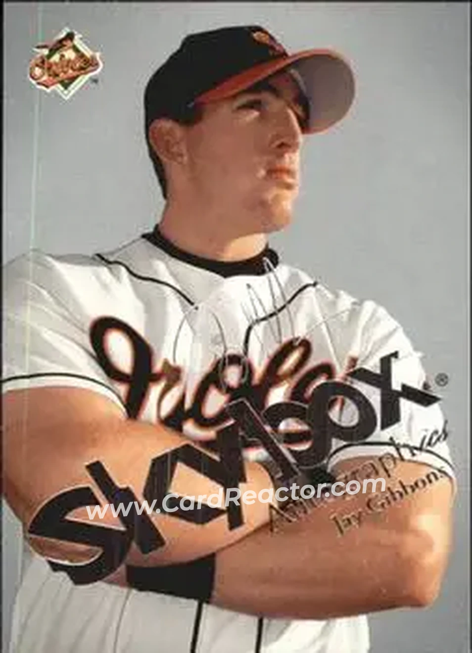 2004 SkyBox Autographics - Insignia #63 - Jay Gibbons - Baltimore Orioles - Front