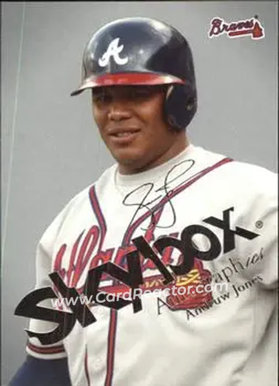 2004 SkyBox Autographics - Insignia #65 - Andruw Jones - Atlanta Braves - Front