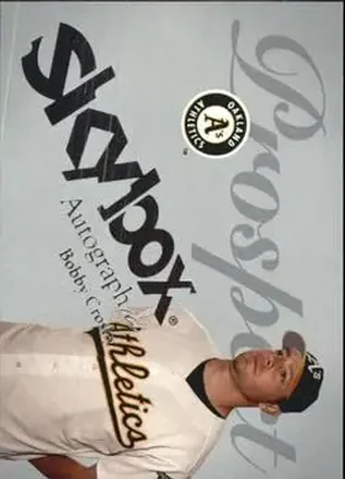 2004 SkyBox Autographics - Insignia #68 - Bobby Crosby - Oakland Athletics