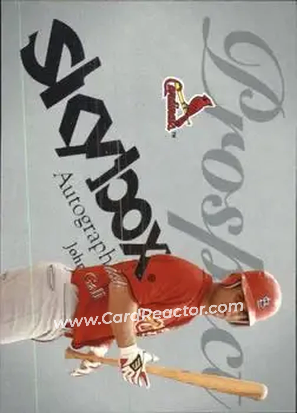 2004 SkyBox Autographics - Insignia #70 - John Gall - St. Louis Cardinals - Front