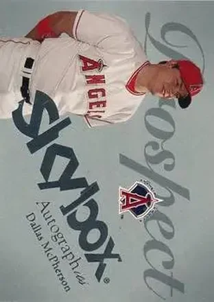2004 SkyBox Autographics - Insignia #72 - Dallas McPherson - Anaheim Angels