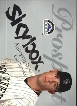 2004 SkyBox Autographics - Insignia #76 - Cory Sullivan - Colorado Rockies