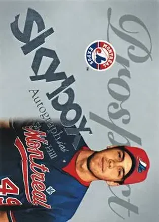 2004 SkyBox Autographics - Insignia #78 - Shawn Hill - Montreal Expos
