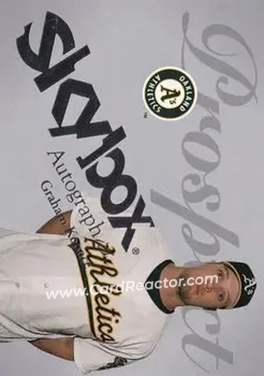 2004 SkyBox Autographics - Insignia #79 - Graham Koonce - Oakland Athletics - Front
